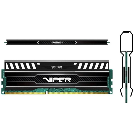 DDR3 8Gb 1600MHz Patriot PV38G160C0 Viper 3 RTL PC3-12800 CL10 DIMM 240-pin 1.5   Ret 00000161058