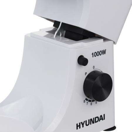 Миксер планетарный Hyundai HYM-S4451 1000Вт белый/черный 00000207216