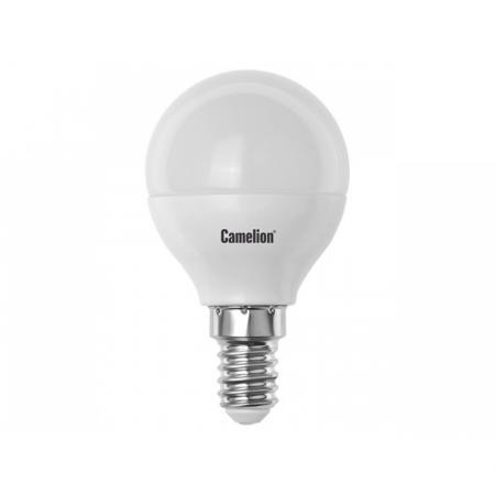 Лампа св/д Camelion Шар G45 E14 8W(750 220°) 4500K матов. 80x45 пластик LED8-G45/845/E14 00000197014